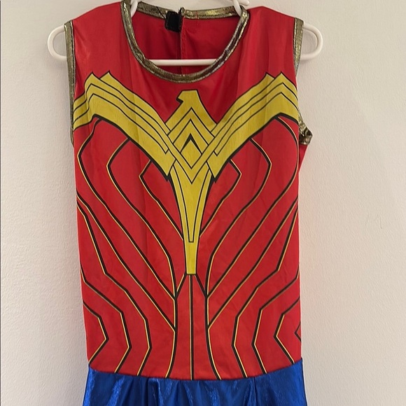 Superhero Kids Costume - Red and Blue - Picture 2 of 4